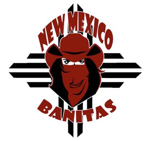 Mascot for New Mexico Banitas women's football