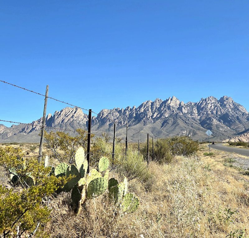 Organ Mountains in Las Cruces
