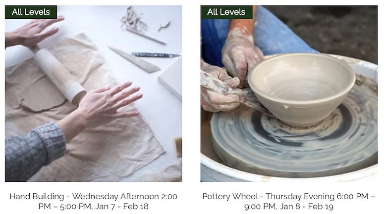 Classes from Las Cruces Clay & Studio